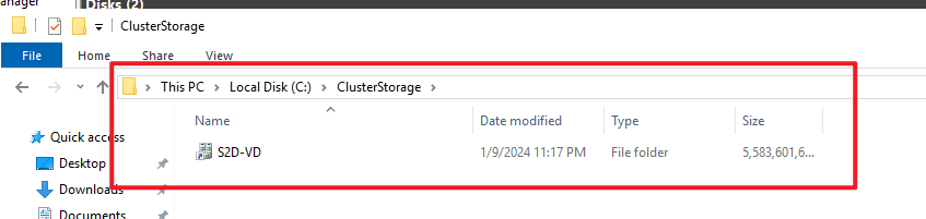 CheckClusterStorage