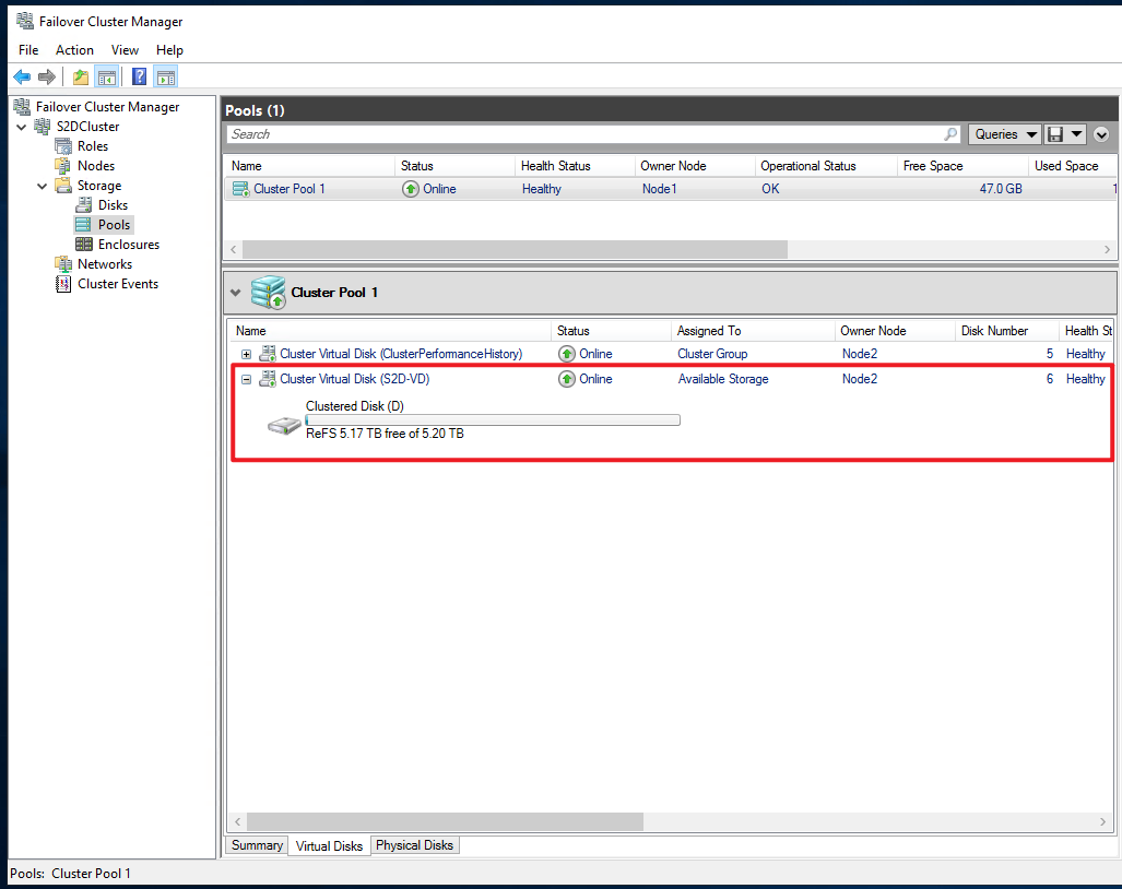 CheckPoolDisk