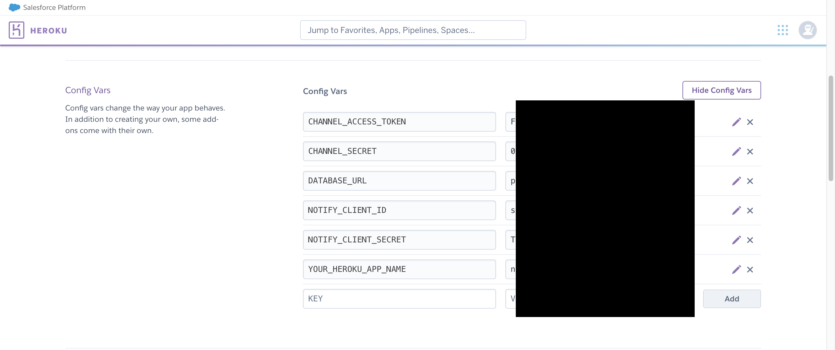 Heroku Environment Setting