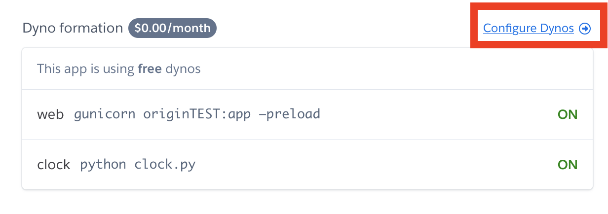 Configure_Dynos